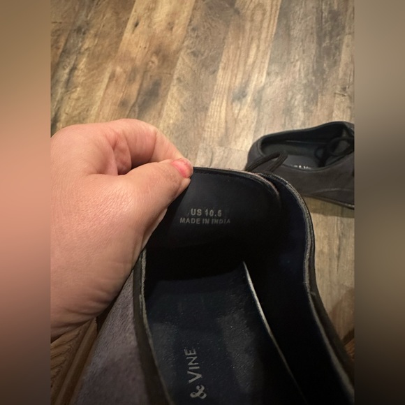 Thomas & Vine Suede Lace Up Dress Shoes sz 10.5 - Picture 3 of 8